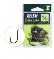 vel.1/0 Zfish Háčky Carp Hooks Z-569 