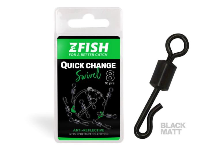 8 Obratlík Quick Change Swivel Matt