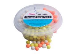 plovoucí boilies - fluo pop up 100g, 10mm - BANÁN & CHILLI 