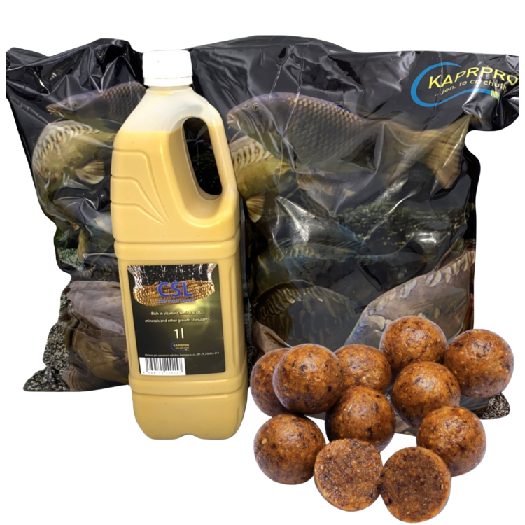 Boilies 10kg + CSL zdarma, 20mm JAHODA & MED 