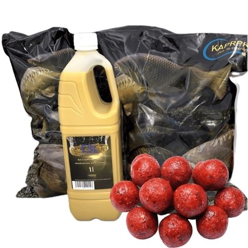 BOILIES 10kg + CSL zdarma, JAHODA & TUŇÁK 20mm 