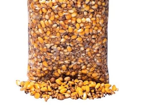  MIX NATURAL 3kg - vařený, vakuovaný ( kukuřice, řepka, pšenice)