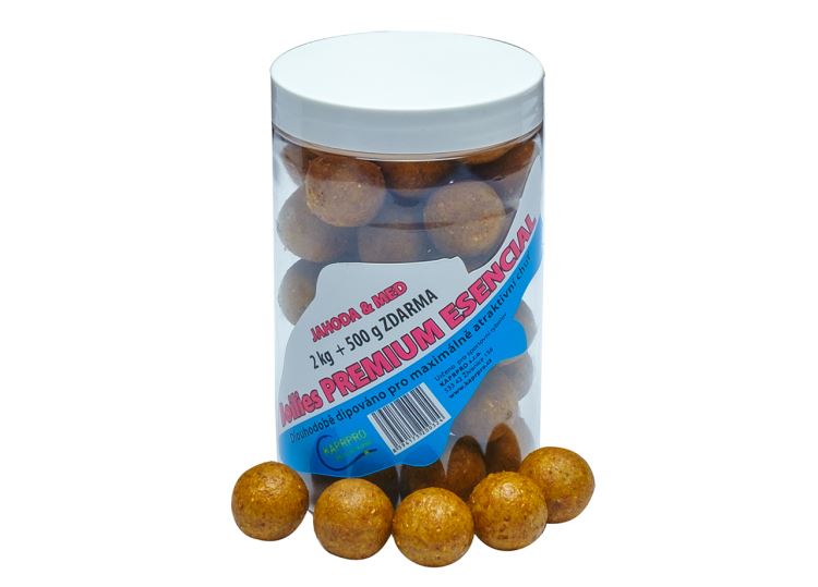 BOILIES JAHODA & MED 20mm, 250g