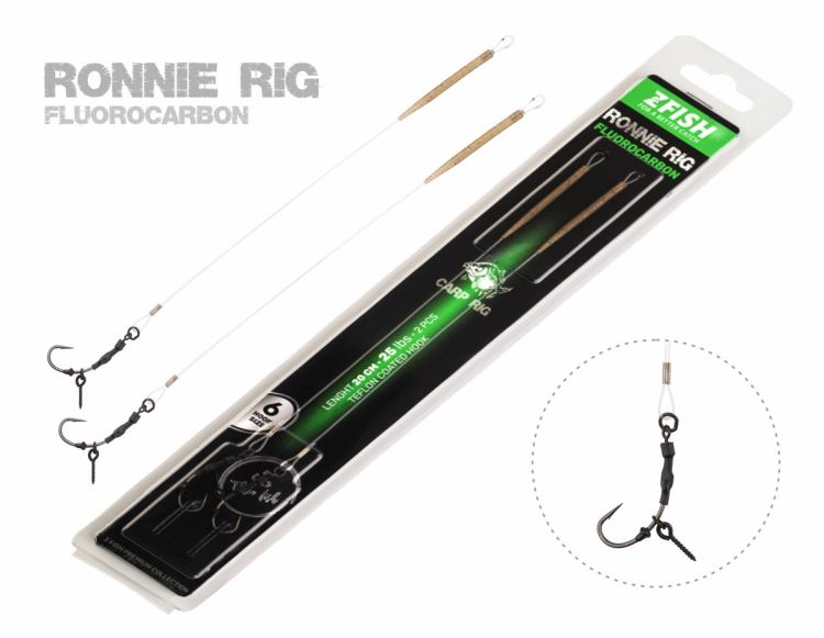 Návazec Fluorocarbon Ronnie Rig Size 6