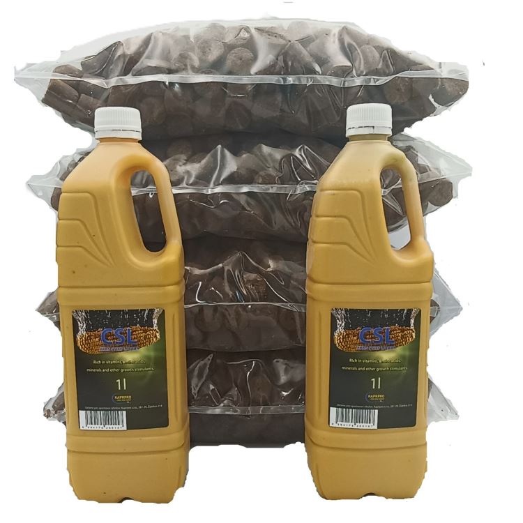 Pelety s dírou 22mm, KRAB/HNIJÍCÍ ČERV 20kg + 1l CSL MONSTER KRAB + 1l CSL HNIJÍCÍ ČERV 