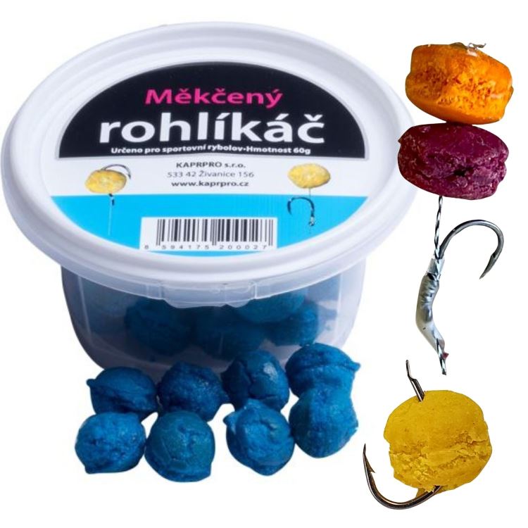 ROHLÍKOVÉ BOILIES ŠVESTKA 14mm, 60g - MĚKČENÉ