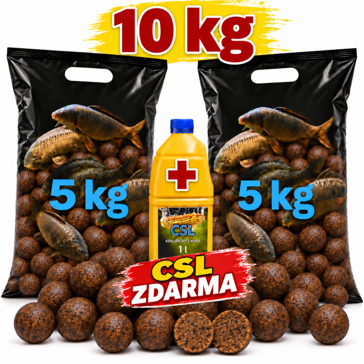 BOILIES 10 kg + CSL zdarma,  JÁTRA & CHOBOTNICE 24mm
