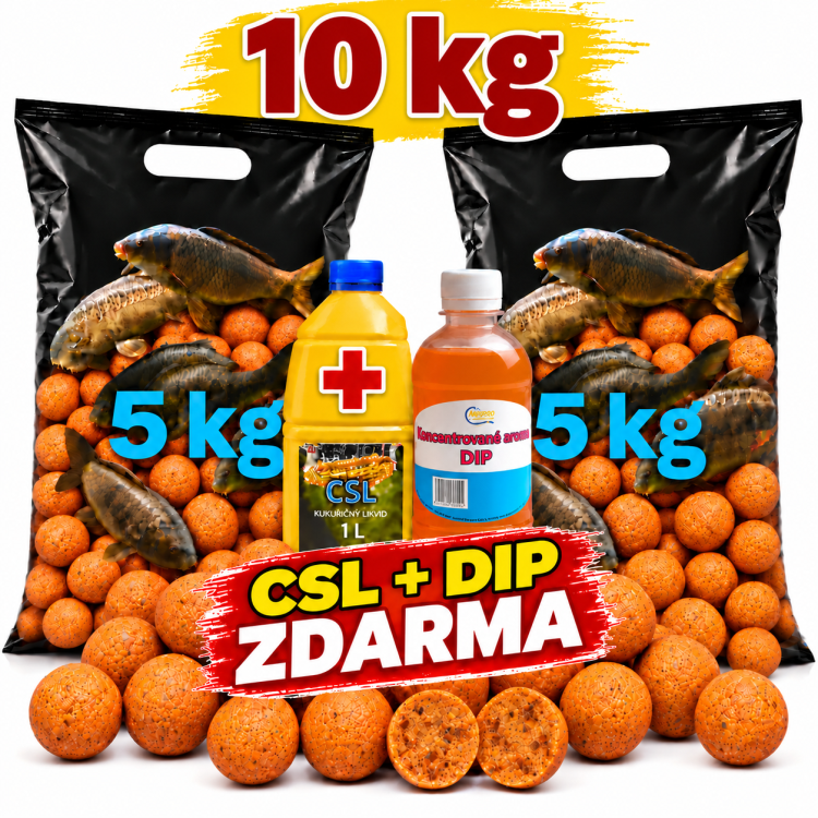 SCOPEX & OLIHEŇ 10 kg, 20 mm + CSL a DIP zdarma 