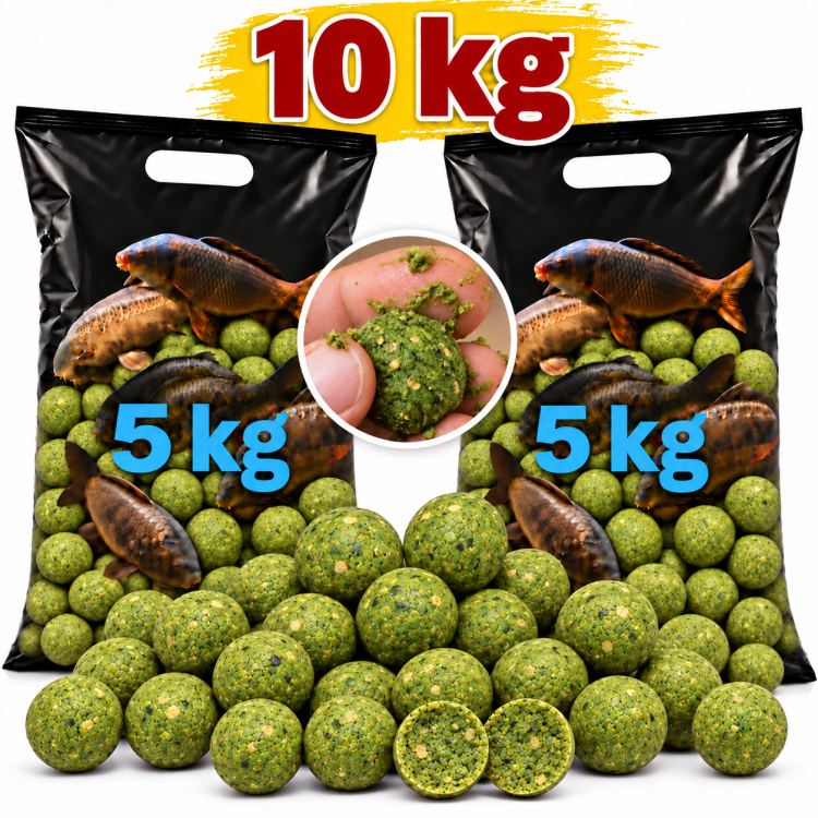 Rozpustné boilies MIRABELKA & KUKUŘICE 20 mm, 10 kg