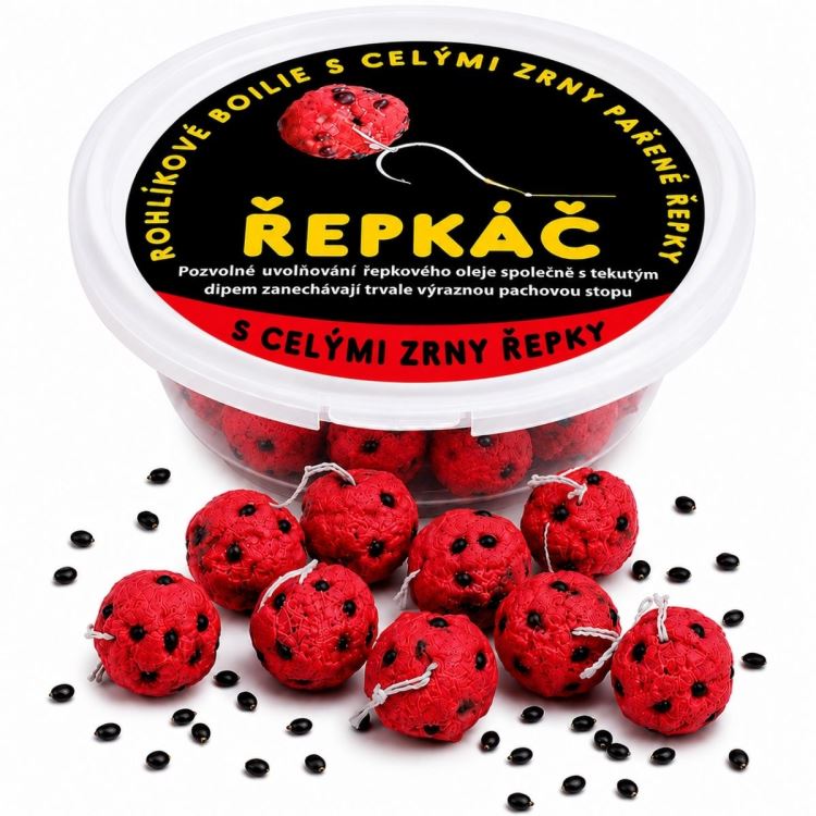 ROHLÍKOVÉ BOILIES JAHODA 10 mm suché (12-14mm namočené), 35g