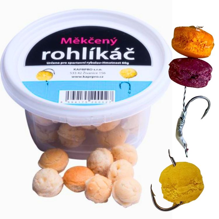 ROHLÍKOVÉ BOILIES ČESNEK 14mm, 60g - MĚKČENÉ
